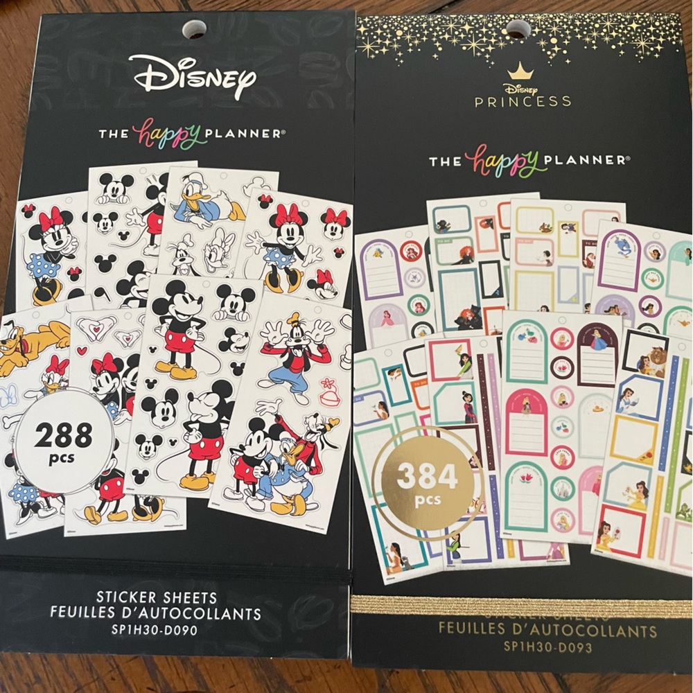 COPY - 2 x THE HAPPY PLANNER Stickers Disney Mickey Minnie